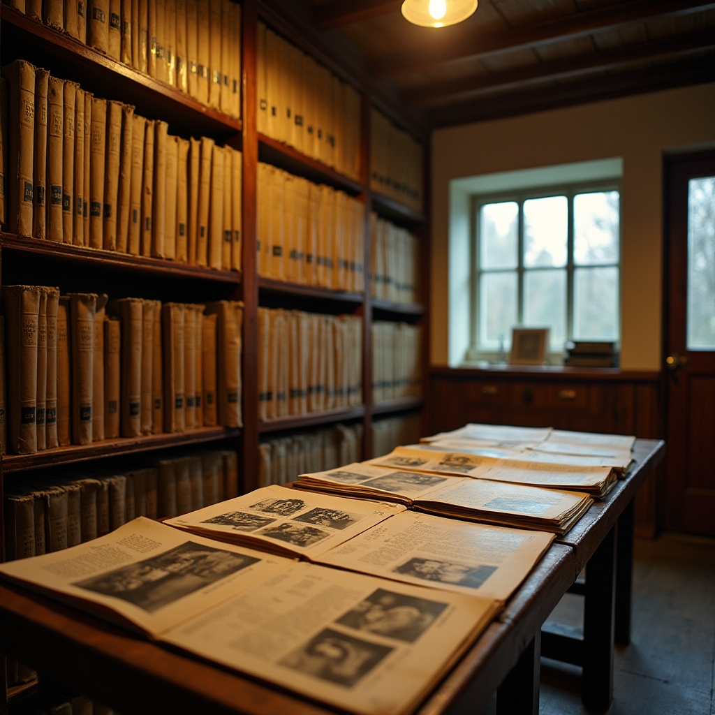 Organizirani arhivski dokumenti i fotografije u kutijama