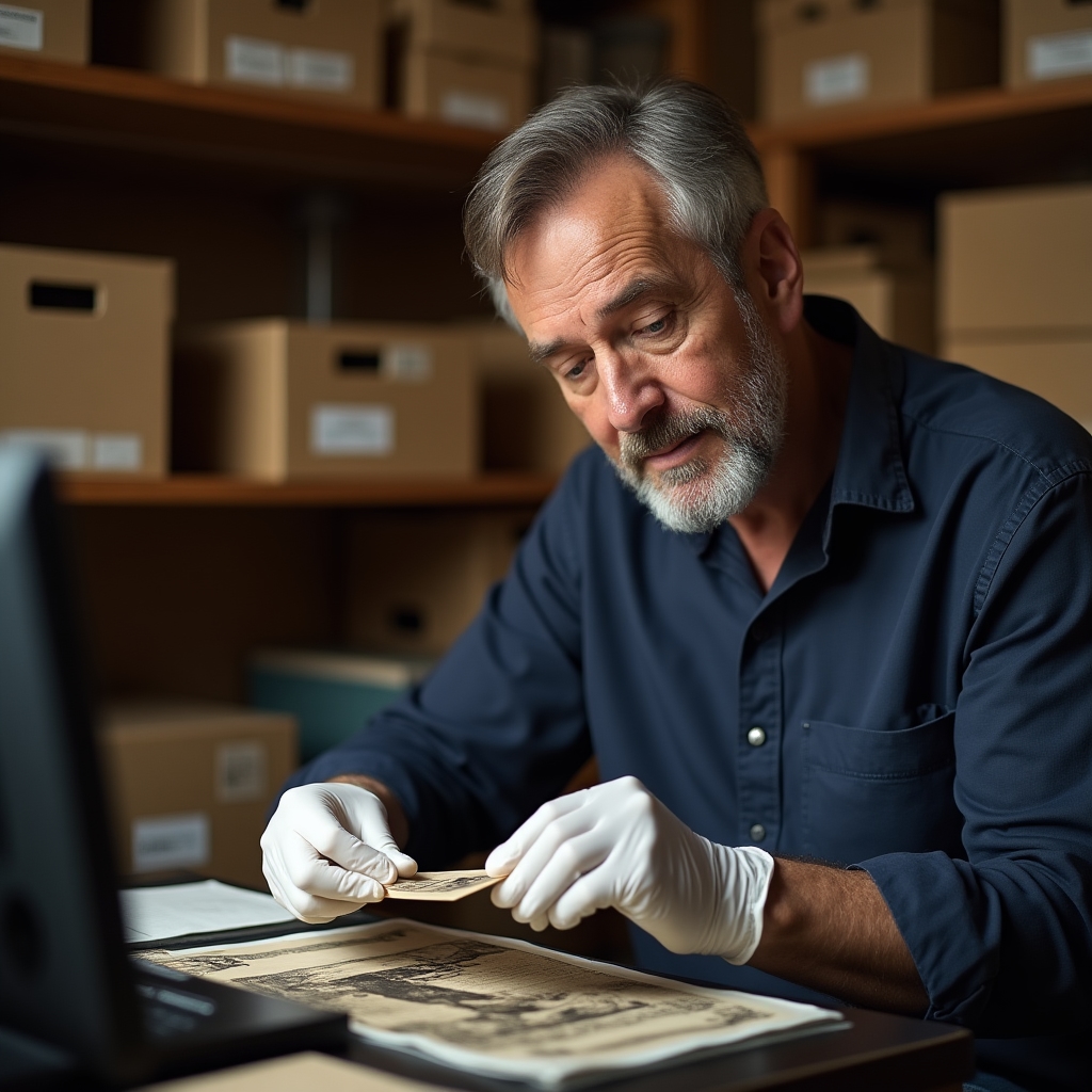 Tim Vwindbrook u studiju za digitalizaciju u Virovitici